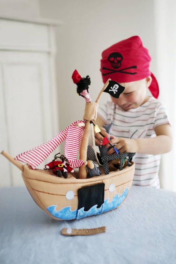 Pirate Ship Soft Play Set from Oskar & Ellen